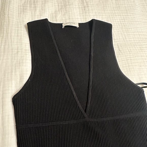 BABATON DEEP V DRESS - Picture 4 of 4